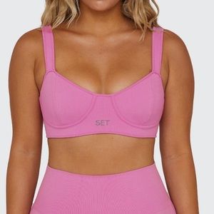 SET Active Sculptflex Contour Bra Flamingo